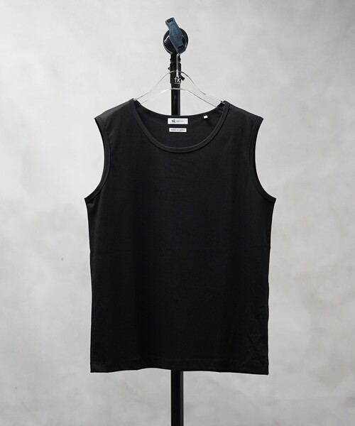 tk.TAKEO KIKUCHI(ティーケータケオキクチ)の「◆ハイゲージスムースタンクトップ(タンクトップ・メンズ・サンドベージュ/ブラック/ホワイト/チャコールグレー・02/03/04)」の22枚目の写真