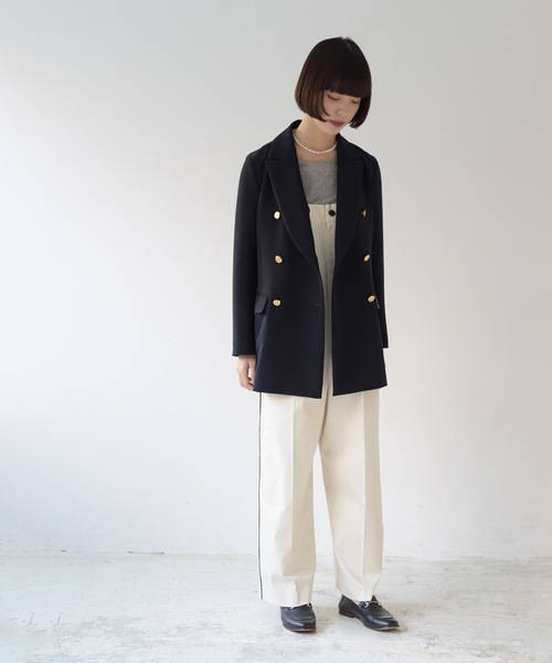 La SRIC（ラスリック）の「La SRIC / ピークドラペルJK（テーラードジャケット・レディース・ネイビー・38）」の11枚目の写真