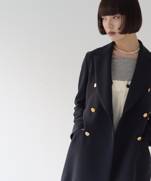 La SRIC（ラスリック）の「La SRIC / ピークドラペルJK（テーラードジャケット・レディース・ネイビー・38）」の6枚目の写真