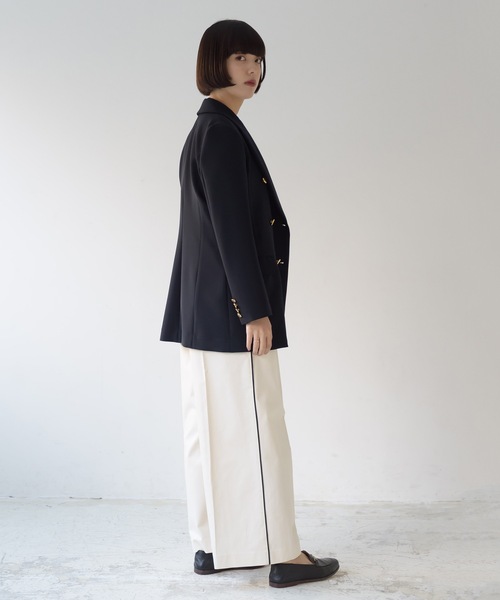 La SRIC（ラスリック）の「La SRIC / ピークドラペルJK（テーラードジャケット・レディース・ネイビー・38）」の13枚目の写真