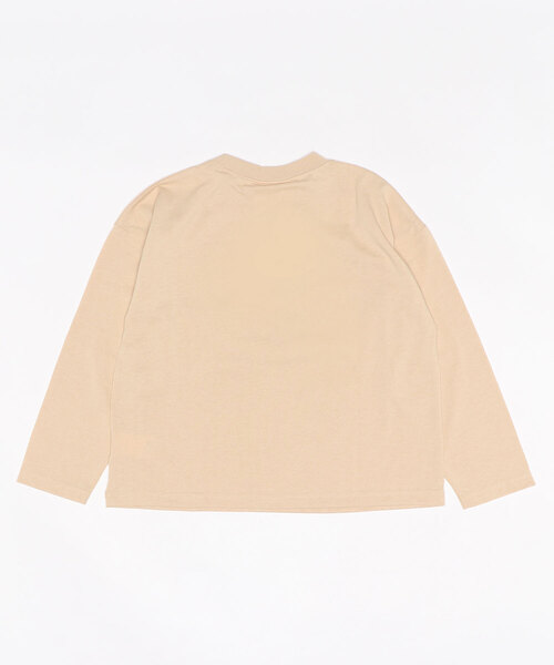 VIVIAN BLUE（ビビアンブルー）の「【VIVIAN BLUE】ケアベアプリントロングTシャツ（Tシャツ/カットソー・キッズ・ブラック/ベージュ/イエロー/ブルー・120/130/140/150）」の8枚目の写真