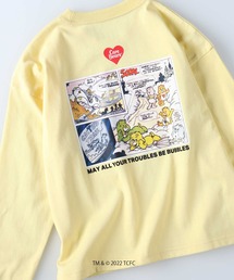 【VIVIAN BLUE】ケアベアプリントロングTシャツ