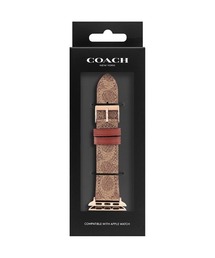HMS WatchStore（エイチエムエスウォッチストア）の「「COACH/コーチ」 Apple Watch / アップルウォッチ用替えベルト 38mm/40mm PVC ストラップ（デジタル腕時計・メンズ）」
