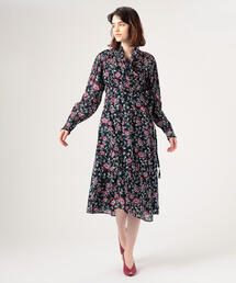 ISABEL MARANT ETOILE MAELYS コットン プリントロングワンピース