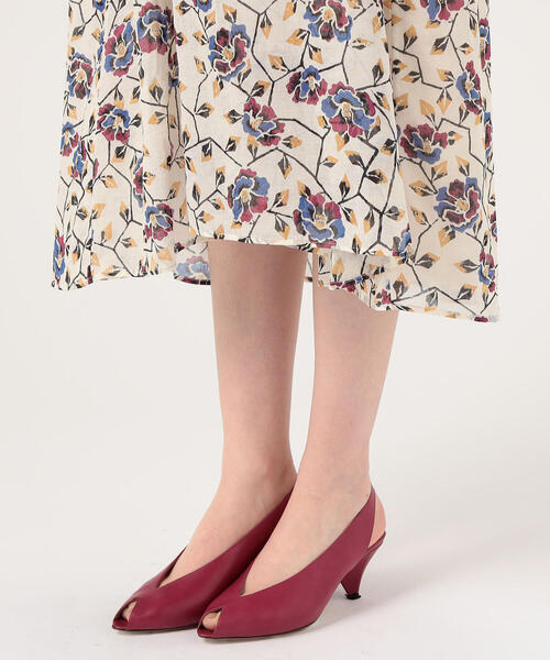ISABEL MARANT（イザベルマラン）の「ISABEL MARANT ETOILE MAELYS コットン プリントロングワンピース（ワンピース・レディース・ホワイト系その他/ブルー系その他4・34/36）」の10枚目の写真