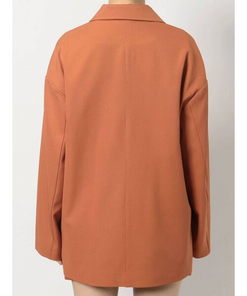 EVRIS（エヴリス）の「BASICルーズジャケット【セットアップ着用可能】（テーラードジャケット・レディース・ベージュ/オレンジ/グリーン・FREE）」の13枚目の写真