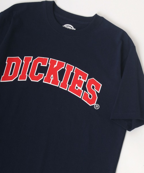Dickies(ディッキーズ)の「Dickies/ディッキーズ オーバーサイズ カレッジ ロゴ バックプリント 半袖Tシャツ/リンガーT/クレイジー ラグランT/レディース メンズ(Tシャツ/カットソー・メンズ・ホワイト/ブラック/ダークグリーン/ネイビー/サックスブルー/オートミール/ホワイト系その他/ブラック系その他/ベージュ系その他/グリーン系その他/ブルー系その他/オレンジ系その他・M/L/XL)」の9枚目の写真