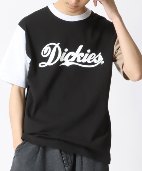 Dickies(ディッキーズ)の「Dickies/ディッキーズ オーバーサイズ カレッジ ロゴ バックプリント 半袖Tシャツ/リンガーT/クレイジー ラグランT/レディース メンズ(Tシャツ/カットソー・メンズ・ホワイト/ブラック/ダークグリーン/ネイビー/サックスブルー/オートミール/ホワイト系その他/ブラック系その他/ベージュ系その他/グリーン系その他/ブルー系その他/オレンジ系その他・M/L/XL)」の16枚目の写真