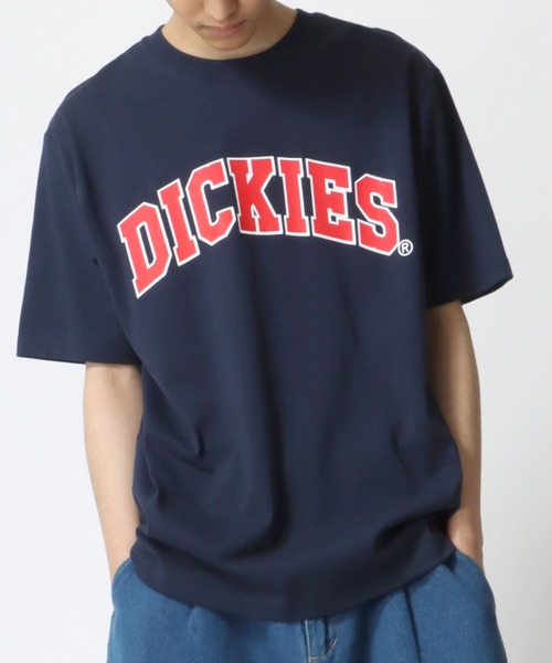 Dickies(ディッキーズ)の「Dickies/ディッキーズ オーバーサイズ カレッジ ロゴ バックプリント 半袖Tシャツ/リンガーT/クレイジー ラグランT/レディース メンズ(Tシャツ/カットソー・メンズ・ホワイト/ブラック/ダークグリーン/ネイビー/サックスブルー/オートミール/ホワイト系その他/ブラック系その他/ベージュ系その他/グリーン系その他/ブルー系その他/オレンジ系その他・M/L/XL)」の19枚目の写真