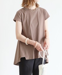 reca | バッグ切り替えフレアカットソー(Tシャツ/カットソー)