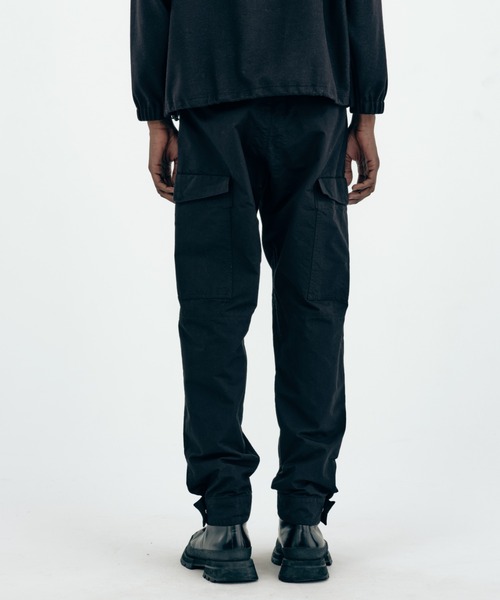 Iroquois(イロコイ)の「C/CORDURA NYLON CARGO PT(カーゴパンツ・メンズ・ブラック/カーキ・1/2/3)」の6枚目の写真
