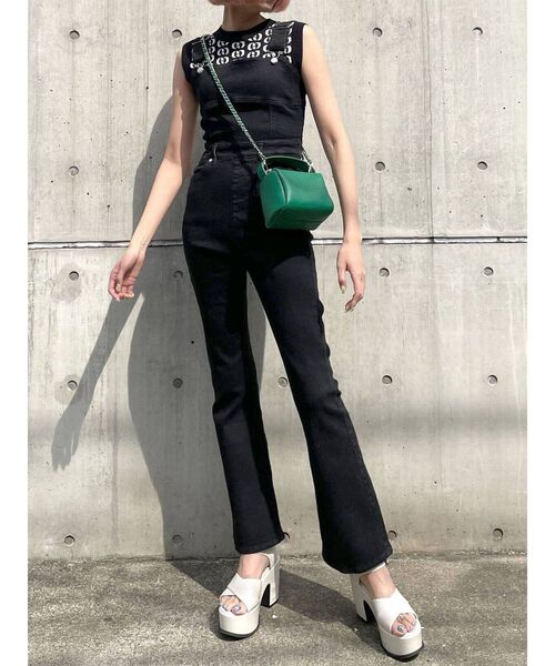 EMODA(エモダ)の「【WEB限定】チェーンショルダータイニーバッグ(ショルダーバッグ・レディース・ホワイト/ブラック/イエロー/グリーン・FREE)」の20枚目の写真