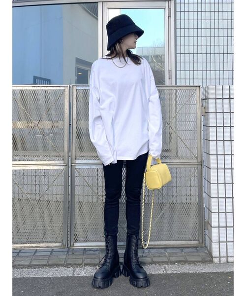 EMODA(エモダ)の「【WEB限定】チェーンショルダータイニーバッグ(ショルダーバッグ・レディース・ホワイト/ブラック/イエロー/グリーン・FREE)」の22枚目の写真