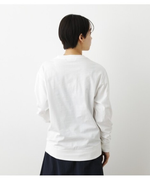 RODEO CROWNS WIDE BOWL(ロデオクラウンズワイドボウル)の「レインボーロゴ刺繍ロングTシャツ(Tシャツ/カットソー・レディース・ホワイト/ブラック/サックスブルー・FREE)」の11枚目の写真