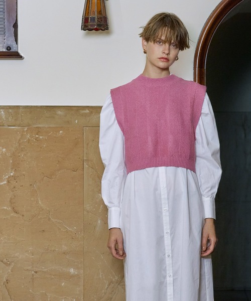 ブランド古着 ニットベスト ベスト W Closet ダブルクローゼット のファッション通販 Zozoused
