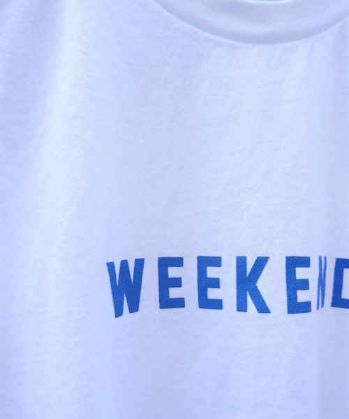 FUNG(ファング)の「FUNG/ファング Sleeveless T weekend スリーブレスティー ”ウィークエンド”(タンクトップ・レディース・ホワイト・SMALL)」の6枚目の写真