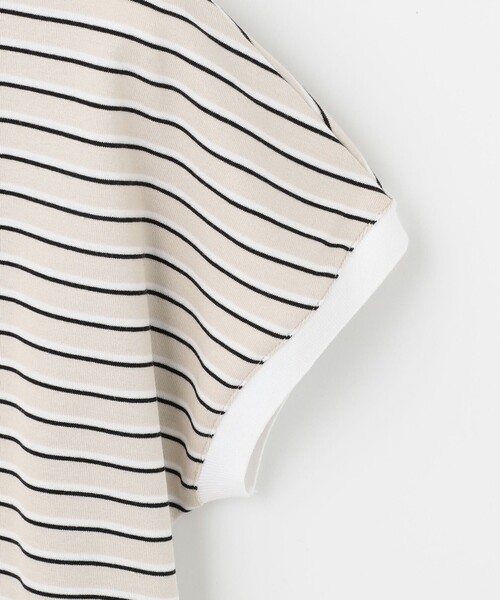 J.PRESS Ladies(J.プレス レディス)の「フライスボーダー カットソー(Tシャツ/カットソー・レディース・ベージュ系1/ネイビー系1/ホワイト系1・SMALL)」の14枚目の写真