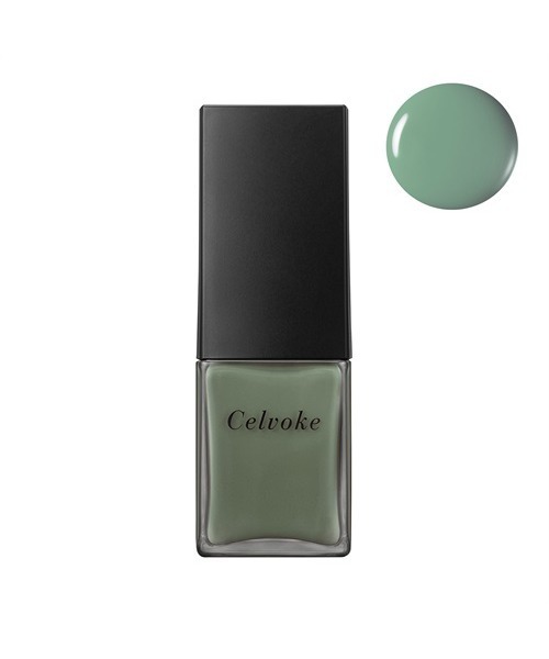 Celvoke（セルヴォーク）の「Celvoke / クレイヴド ネイルポリッシュ（マニキュア/ジェルネイル・レディース・０１ コケ/０６ ビターマルーン/０５ キャメル/０３ テラコッタ/０２ ブルークレイ/０４ ヌカ/０７ ヌード/０９ ウィステリア/１１ フォギーミント/EX０８ クイーンオブサマー/EX０７ スパークルスターズ/EX０６ ミッドナイトスカイ/１３ ブリック/１２ ディスコード/14 シークレットエモーション・FREE）」の9枚目の写真
