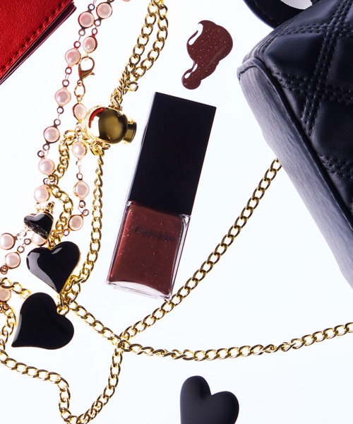 Celvoke（セルヴォーク）の「Celvoke / クレイヴド ネイルポリッシュ（マニキュア/ジェルネイル・レディース・０１ コケ/０６ ビターマルーン/０５ キャメル/０３ テラコッタ/０２ ブルークレイ/０４ ヌカ/０７ ヌード/０９ ウィステリア/１１ フォギーミント/EX０８ クイーンオブサマー/EX０７ スパークルスターズ/EX０６ ミッドナイトスカイ/１３ ブリック/１２ ディスコード/14 シークレットエモーション・FREE）」の21枚目の写真