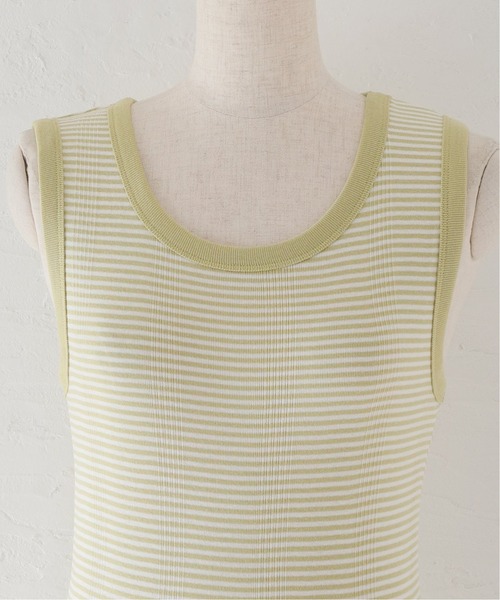 U by SPICK&SPAN（ユーバイスピックアンドスパン）の「【MILLER/ミラー】タンクトップ（タンクトップ・レディース・ブラウン/ピンク/イエロー・FREE）」の11枚目の写真