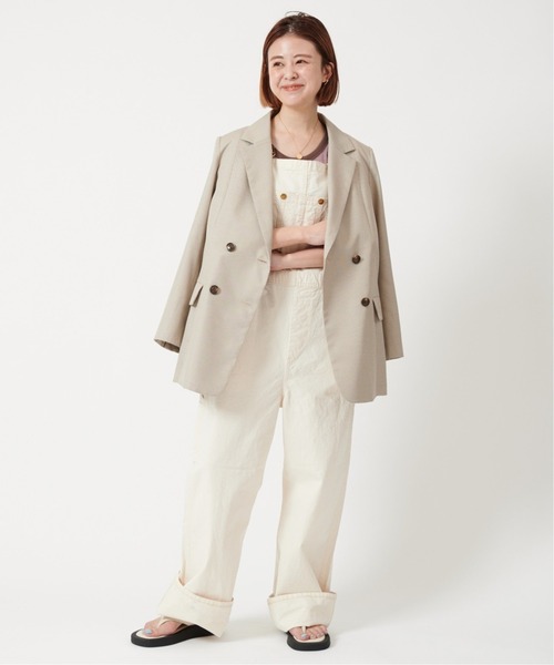 U by SPICK&SPAN（ユーバイスピックアンドスパン）の「【MILLER/ミラー】タンクトップ（タンクトップ・レディース・ブラウン/ピンク/イエロー・FREE）」の4枚目の写真