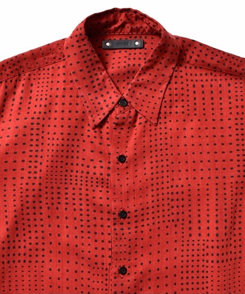 新品タグ付　MINE DENIM マインデニム　チェックシャツ　赤 MINEDENIM｜マインデニム