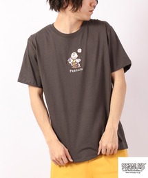 PEANUTS | PEANUTS スヌーピー ワンポイント刺繍半袖Tシャツ(Tシャツ/カットソー)