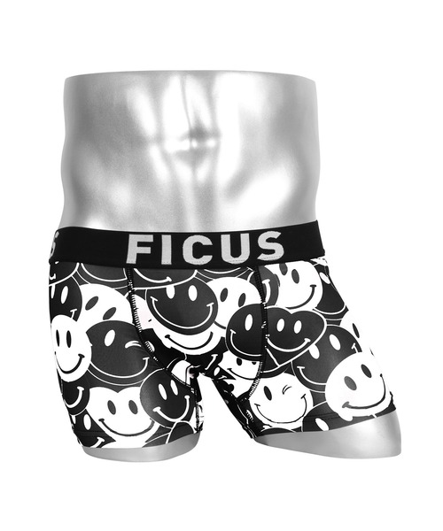 FICUS（フィークス）の「FICUS フィークス メンズ ボクサーパンツ 男性 下着 パンツ インナー 国産 日本製 ポリエステル ポリウレタン ツルツル 当店限定 レア（ボクサーパンツ・メンズ・ブラウン/レッド/イエロー/グリーン/その他/レインボー/その他1/その他2/その他3/イエロー系その他/その他11/その他12/ブラック系その他2/ブラック系その他3/イエロー系その他2/ピンク系その他3/ブラック系その他4/ピンク系その他4/イエロー系その他3/ピンク系その他2/その他4/その他14/その他16/パープル/その他5/その他9/その他6/その他7/その他8/その他10/その他13/その他15/ブラック系その他/ピンク系その他/その他20/その他22/ネイビー系/ホワイト/その他19/その他25/その他21/その他26/ブラック系/その他18/イエロー系その他4/その他17/ブラック系その他5/ブラック系その他6/ブラック系その他7/ブラック/パープル系その他/ブラック系1/その他28/その他27/その他29/ピンク/その他30/その他31/その他23/その他24/ホワイト系その他/ベージュ/ブラック系2/レッド系その他/その他32/ピンク系その他5/ブルー系その他/ブルー/レッド系その他2/ピンク系その他6/グリーン系その他2/ブラック系4/グリーン系その他/ブラック系5/ブルー系その他2/マルチ/その他34/その他35/レッド系その他3/その他33/ブラック系6/ブラック系7/ブラック系8/ホワイト系その他2/ブラック系3/ブラック系9/ブラウン系その他・MEDIUM/LARGE/X-LARGE/SMALL）」の6枚目の写真