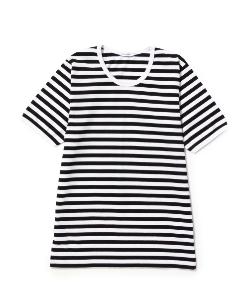 marimekko（マリメッコ）の「marimekko / ＜Women's＞lyhythihaボーダーTシャツ（Tシャツ/カットソー・レディース・ブラック/ブルー・X-SMALL）」の17枚目の写真