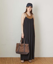 OUVRAGE CLASSE | ギャザーサンドレス【2サイズ展開】(ワンピース)