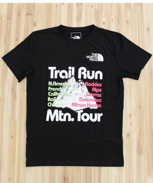 THE NORTH FACE(ザノースフェイス)の「グラフィックTシャツ FLASH DRY M Foudation Graphic Tee(Tシャツ/カットソー・メンズ・ブラック・S/M/L/XL)」の3枚目の写真