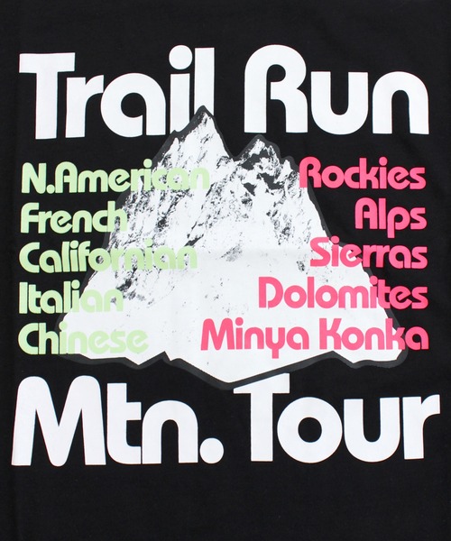 THE NORTH FACE(ザノースフェイス)の「グラフィックTシャツ FLASH DRY M Foudation Graphic Tee(Tシャツ/カットソー・メンズ・ブラック・S/M/L/XL)」の6枚目の写真