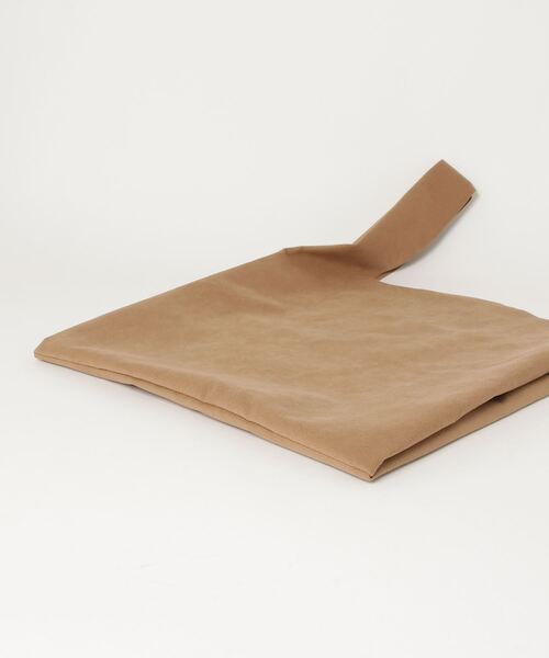 PORT BY ARK（ポートバイアーク）の「PORT BY ARK / ポートバイアーク：Shopping bag：PO09-B001-6[COR]（トートバッグ・メンズ・ブラック/ブラウン・FREE）」の5枚目の写真