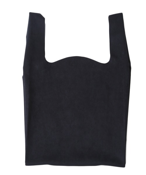 PORT BY ARK（ポートバイアーク）の「PORT BY ARK / ポートバイアーク：Shopping bag：PO09-B001-6[COR]（トートバッグ・メンズ・ブラック/ブラウン・FREE）」の8枚目の写真