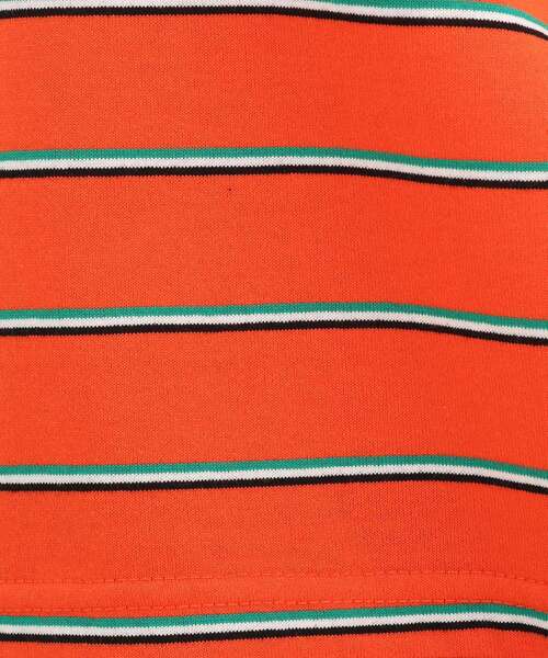 Cutie Blonde（キューティーブロンド）の「◆【S-L】ボーダー刺繍Tシャツ（Tシャツ/カットソー・レディース・ホワイト系5/オレンジ系その他4/ブルー系2・01/02/03）」の12枚目の写真