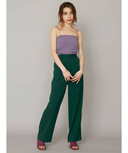 EVRIS（エヴリス）の「チェーンビスチェ（キャミソール・レディース・ブラック/パープル/ホワイト・FREE）」の7枚目の写真