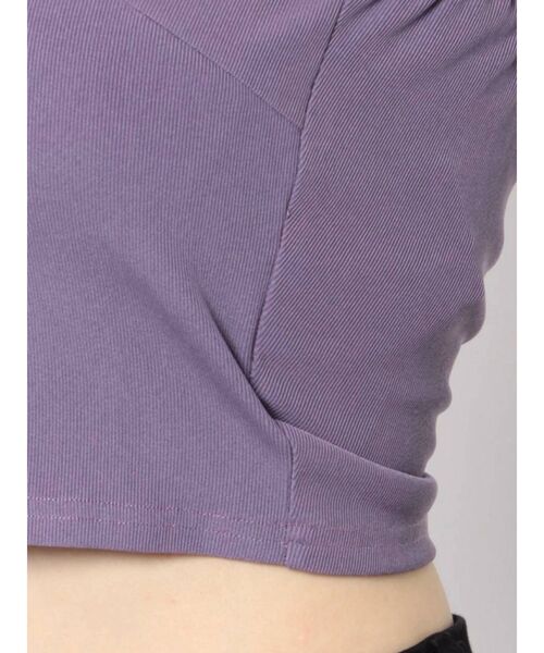 EVRIS（エヴリス）の「チェーンビスチェ（キャミソール・レディース・ブラック/パープル/ホワイト・FREE）」の13枚目の写真