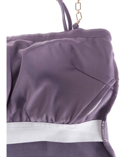 EVRIS（エヴリス）の「チェーンビスチェ（キャミソール・レディース・ブラック/パープル/ホワイト・FREE）」の14枚目の写真