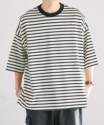 epnok | ベーシックルーズボーダーTee(Tシャツ/カットソー)