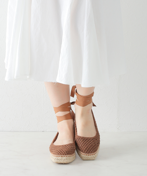 plage（プラージュ）の「【PELLICO SUNNY/ペリーコサニー】CROCHET エスパドリーユ（その他シューズ・レディース・ホワイト系その他/ブラウン・35/39/37/38/36）」の7枚目の写真