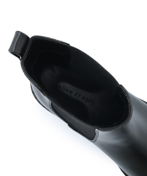 ADAM ET ROPE'(アダムエロペ)の「【WEB限定(一部店舗展開あり)】サイドゴア ブーツ(ブーツ・レディース・ブラック・23.0cm/23.5cm/24.5cm/24.0cm)」の7枚目の写真