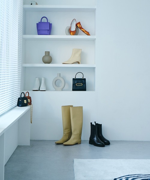 ADAM ET ROPE'(アダムエロペ)の「【WEB限定(一部店舗展開あり)】サイドゴア ブーツ(ブーツ・レディース・ブラック・23.0cm/23.5cm/24.5cm/24.0cm)」の8枚目の写真