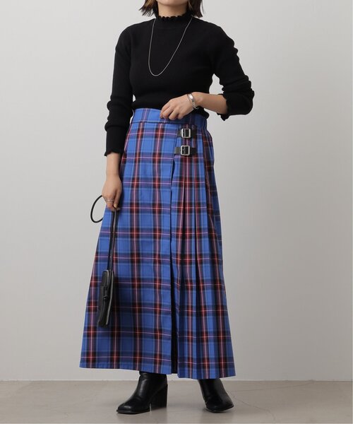 frames RAY CASSIN(フレームスレイカズン)の「畦フリル リブプルオーバー(ニット/セーター・レディース・ブラック/ベージュ/ブラウン/レッド/オフホワイト/サックスブルー/イエロー/グリーン・FREE)」の12枚目の写真