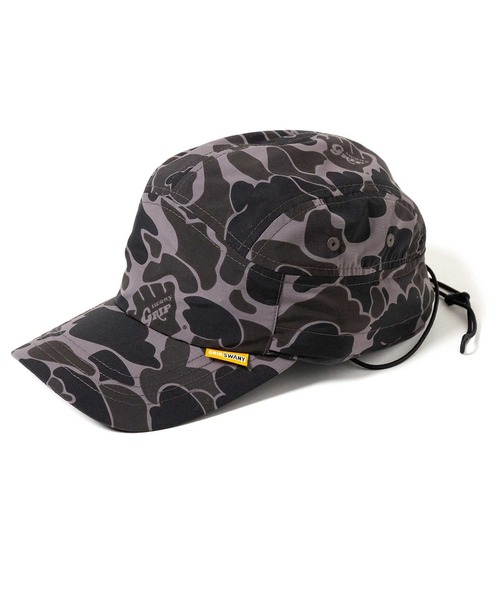 GRIP SWANY(グリップスワニー)の「GRIP SWANY × atmos SUNSHADE CAP / グリップスワニー アトモス サンシェード キャップ 【SP】(キャップ・メンズ・ブラック・FREE)」の4枚目の写真