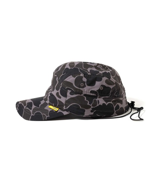 GRIP SWANY(グリップスワニー)の「GRIP SWANY × atmos SUNSHADE CAP / グリップスワニー アトモス サンシェード キャップ 【SP】(キャップ・メンズ・ブラック・FREE)」の5枚目の写真