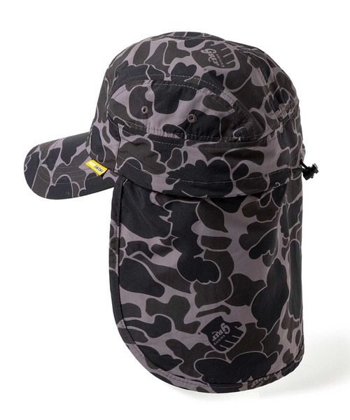 GRIP SWANY(グリップスワニー)の「GRIP SWANY × atmos SUNSHADE CAP / グリップスワニー アトモス サンシェード キャップ 【SP】(キャップ・メンズ・ブラック・FREE)」の6枚目の写真