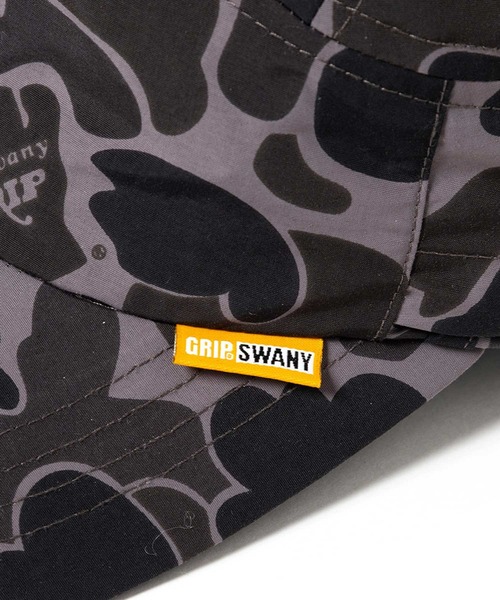 GRIP SWANY(グリップスワニー)の「GRIP SWANY × atmos SUNSHADE CAP / グリップスワニー アトモス サンシェード キャップ 【SP】(キャップ・メンズ・ブラック・FREE)」の7枚目の写真
