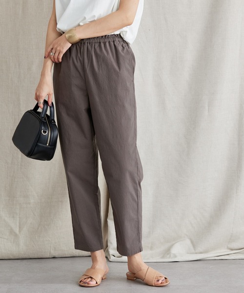 AMERICAN HOLIC(アメリカンホリック)の「ワッシャーイージーパンツ(その他パンツ・レディース・ブラウン/ブラック/カーキ・S/M/L)」の2枚目の写真