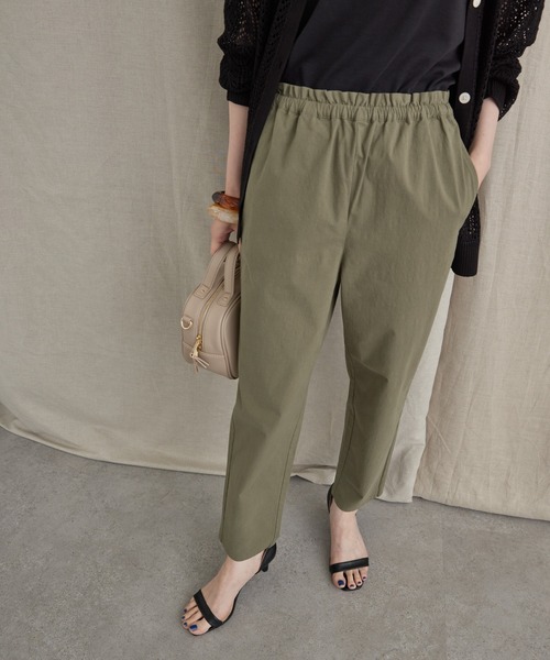 AMERICAN HOLIC(アメリカンホリック)の「ワッシャーイージーパンツ(その他パンツ・レディース・ブラウン/ブラック/カーキ・S/M/L)」の3枚目の写真