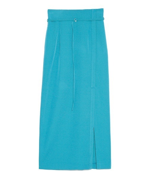 LILY BROWN（リリーブラウン）の「ディープスリットナロースカート（スカート・レディース・ブラック/ベージュ/ブルー・1/0）」の16枚目の写真